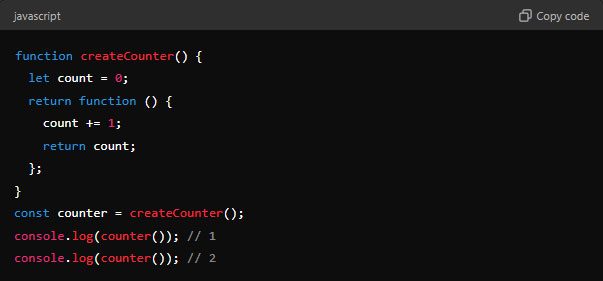 Functions that retain