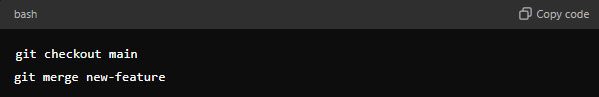 Merge changes and resolve conflicts