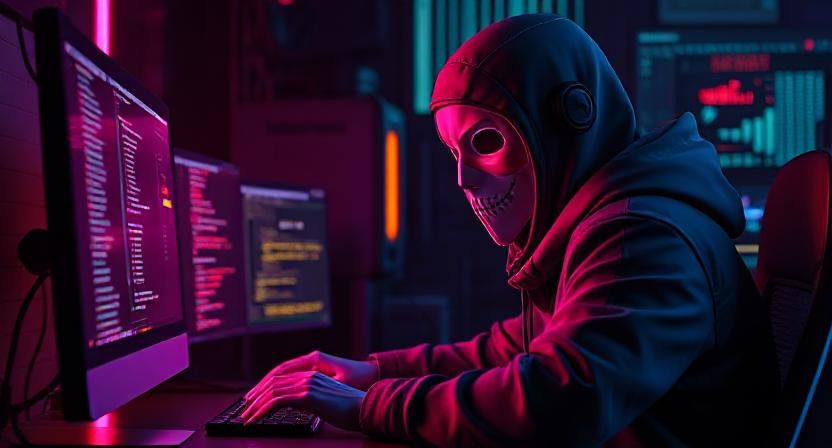 Online scammer trying to hack your information