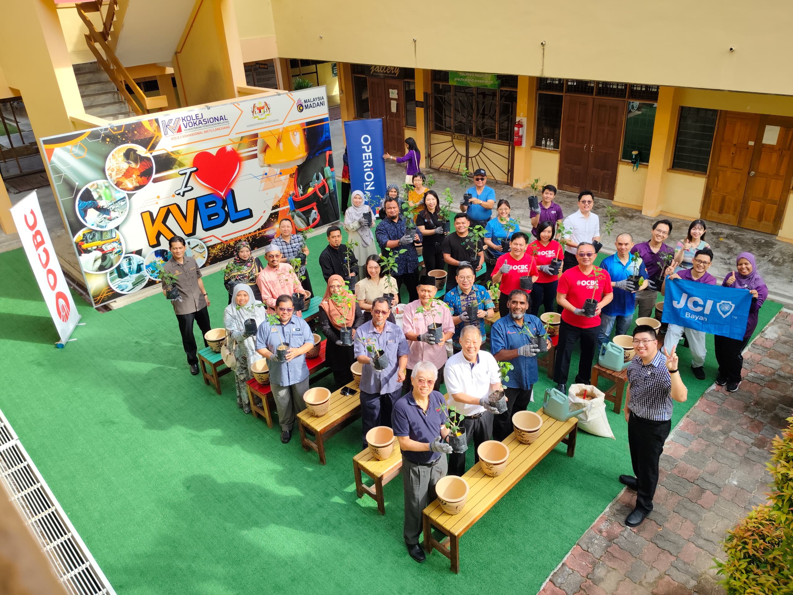 Tree Planting Movement with Five Vocational Colleges Across Penang