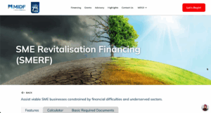 SME Revitalisation Financing (SMERF) – MIDF SME Revitalisation Financing (SMERF) – MIDF