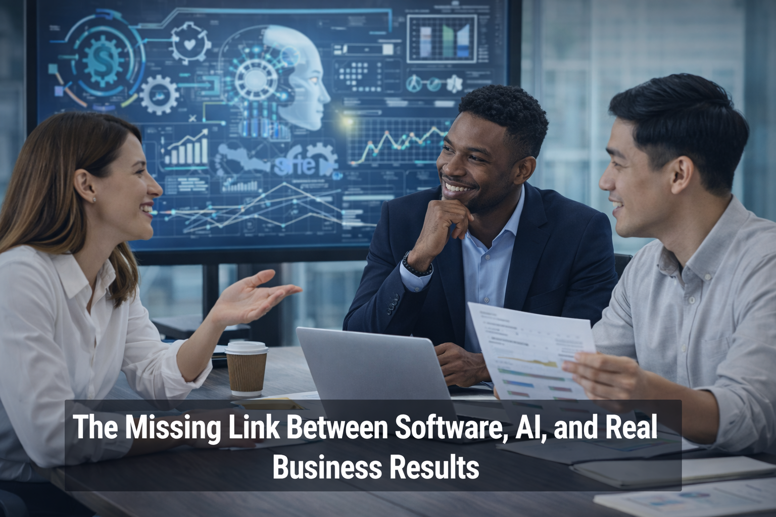 Business collaboration through AI and software