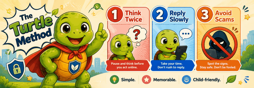 comic scam turtle